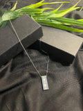 BLACK STEAL PENDANT